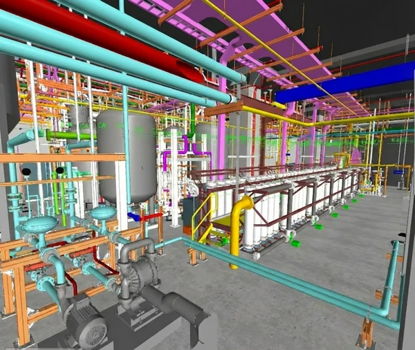 BIM coordination - MEP systems and infrastructure modeling